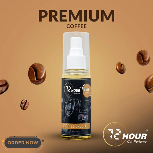 72Hour™ COFFEE Car Perfume 50ml Limited Offer (Multipurpose)